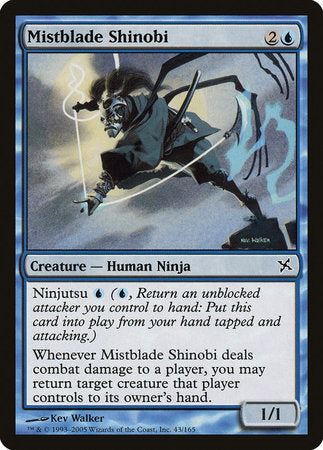 Mistblade Shinobi [Betrayers of Kamigawa] | Magic Magpie