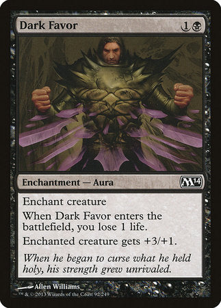 Dark Favor [Magic 2014] | Magic Magpie