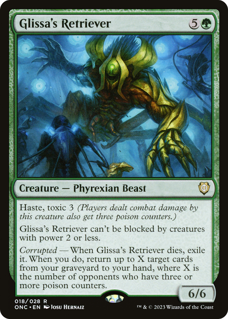Glissa's Retriever [Phyrexia: All Will Be One Commander] | Magic Magpie