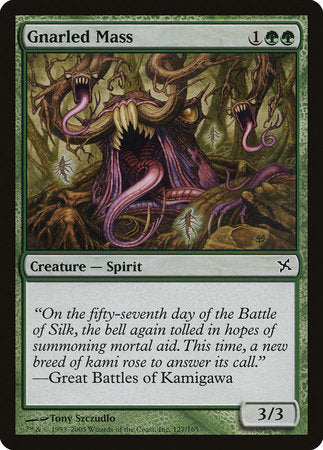 Gnarled Mass [Betrayers of Kamigawa] | Magic Magpie