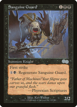 Sanguine Guard [Urza's Saga] | Magic Magpie