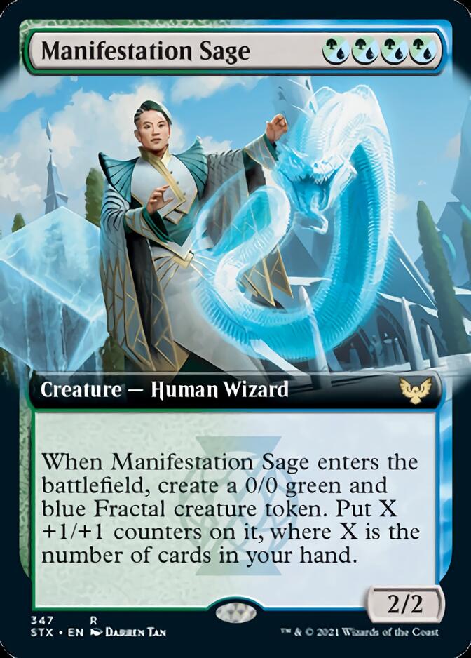 Manifestation Sage (Extended) [Strixhaven: School of Mages] | Magic Magpie