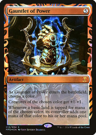 Gauntlet of Power [Kaladesh Inventions] | Magic Magpie