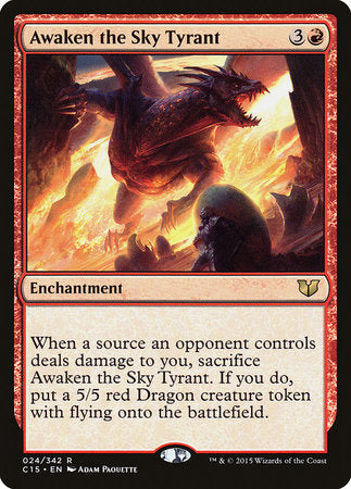 Awaken the Sky Tyrant [Commander 2015] | Magic Magpie