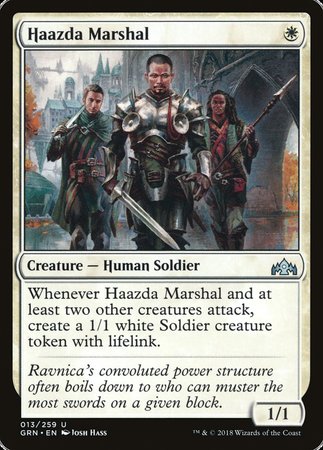 Haazda Marshal [Guilds of Ravnica] | Magic Magpie