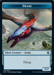 Drake // Elemental (002) Token [Commander 2021 Tokens] | Magic Magpie