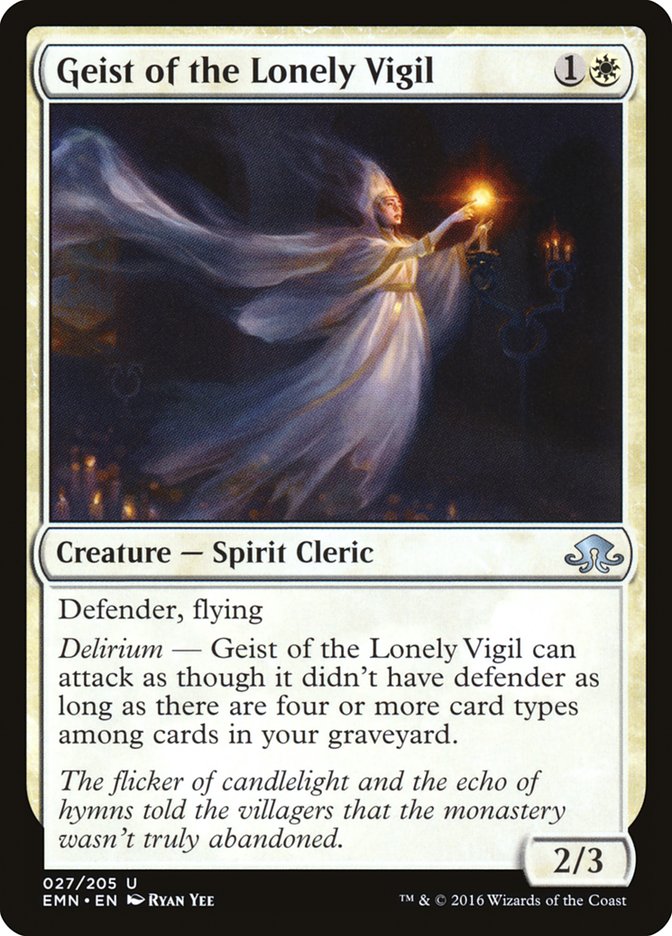 Geist of the Lonely Vigil [Eldritch Moon] | Magic Magpie