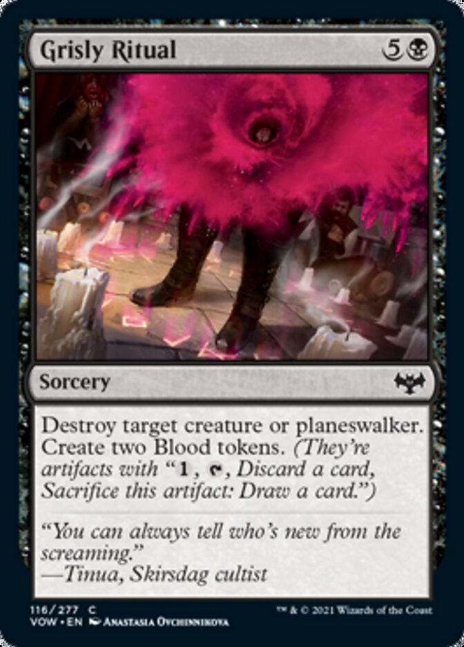 Grisly Ritual [Innistrad: Crimson Vow] | Magic Magpie