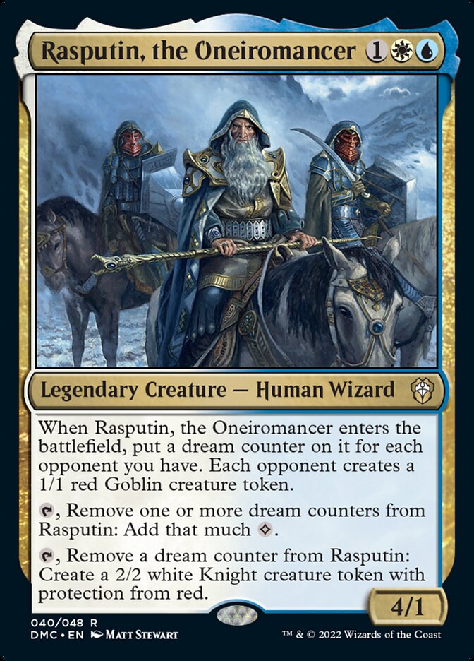 Rasputin, the Oneiromancer [Dominaria United Commander] | Magic Magpie