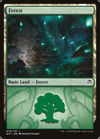 Forest (76) [GRN Guild Kit] | Magic Magpie