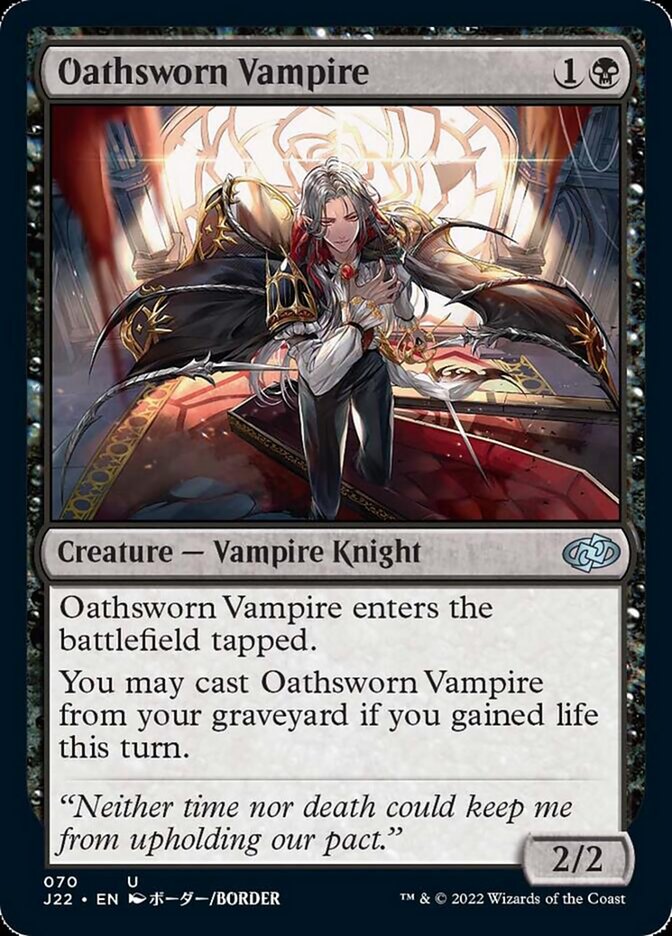 Oathsworn Vampire [Jumpstart 2022] | Magic Magpie