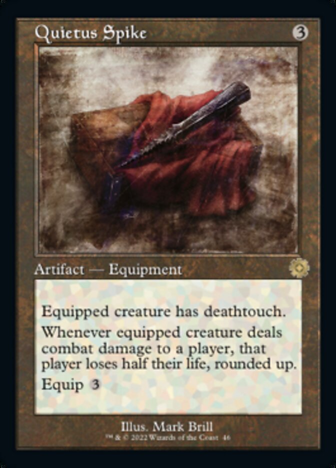 Quietus Spike (Retro) [The Brothers' War Retro Artifacts] | Magic Magpie