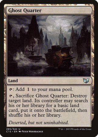 Ghost Quarter [Commander 2015] | Magic Magpie