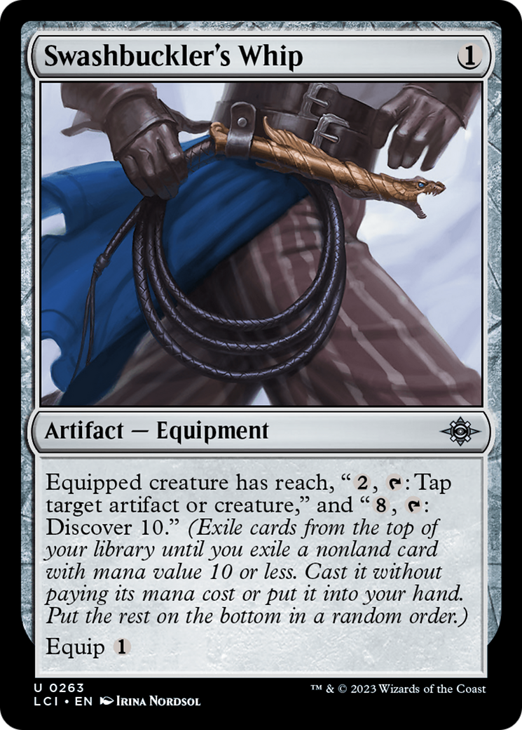 Swashbuckler's Whip [The Lost Caverns of Ixalan] | Magic Magpie