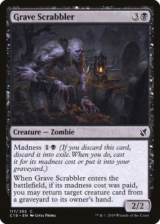 Grave Scrabbler [Commander 2019] | Magic Magpie