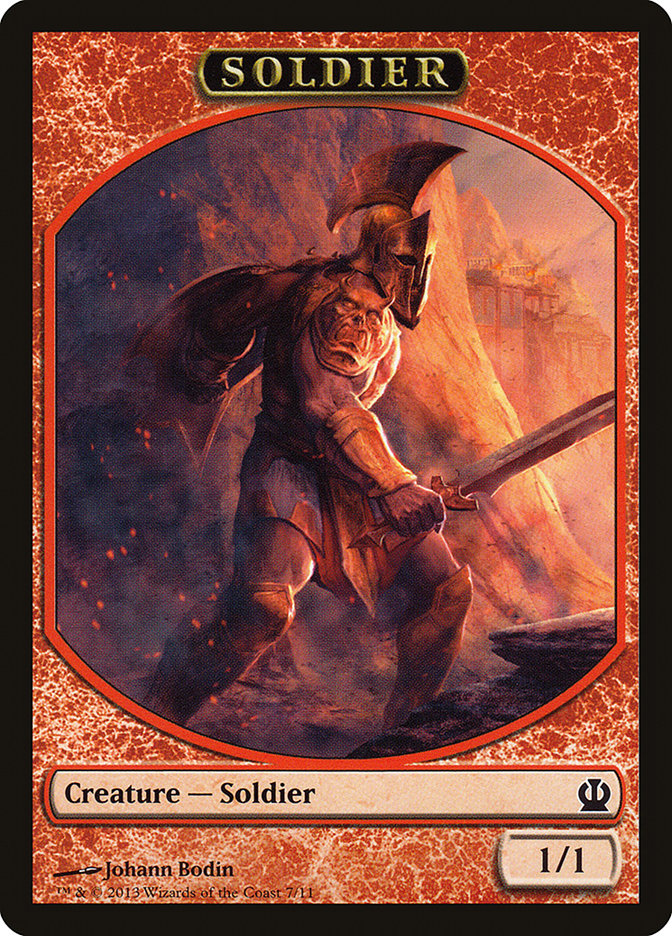 Soldier (7/11) [Theros Tokens] | Magic Magpie