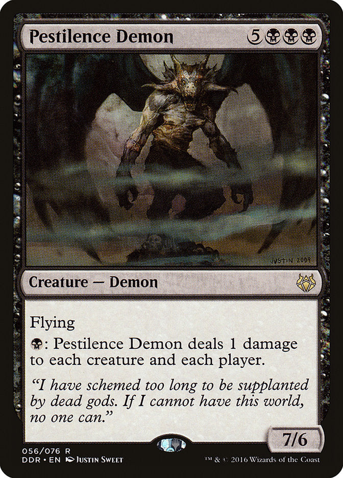 Pestilence Demon [Duel Decks: Nissa vs. Ob Nixilis] | Magic Magpie