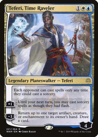 Teferi, Time Raveler [War of the Spark] | Magic Magpie