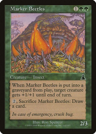 Marker Beetles [Urza's Destiny] | Magic Magpie