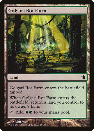 Golgari Rot Farm [Commander 2013] | Magic Magpie