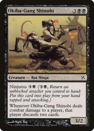 Okiba-Gang Shinobi [Betrayers of Kamigawa] | Magic Magpie