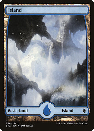 Island (256) - Full Art [Battle for Zendikar] | Magic Magpie
