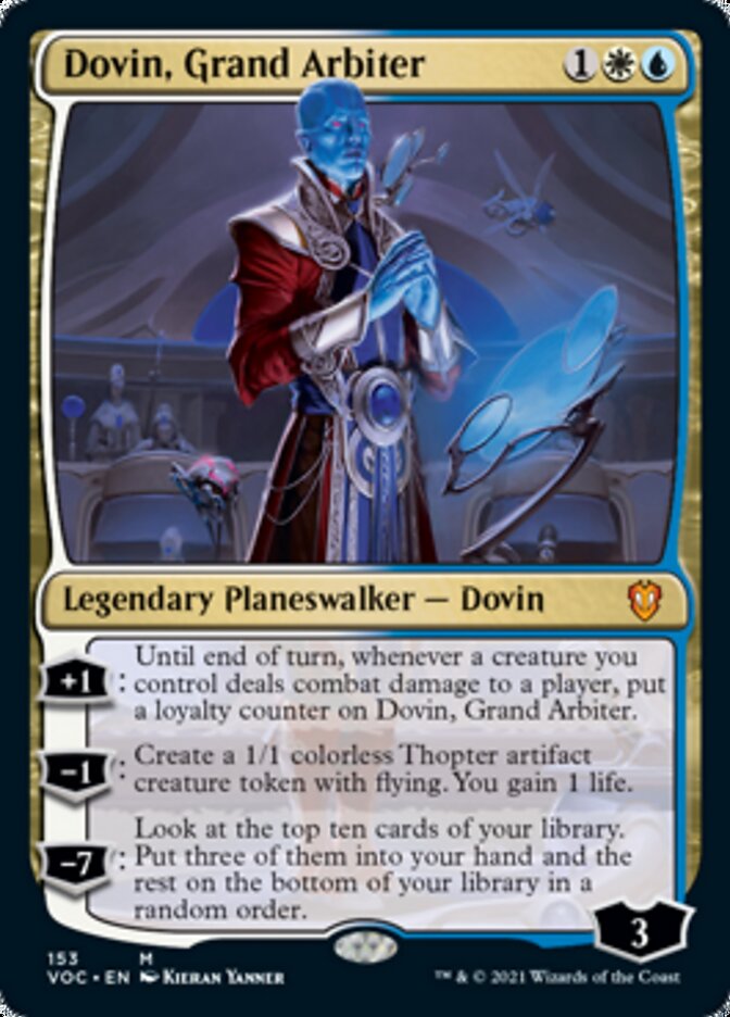 Dovin, Grand Arbiter [Innistrad: Crimson Vow Commander] | Magic Magpie