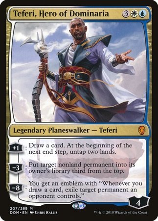 Teferi, Hero of Dominaria [Dominaria] | Magic Magpie