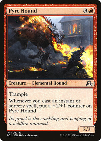 Pyre Hound [Shadows over Innistrad] | Magic Magpie