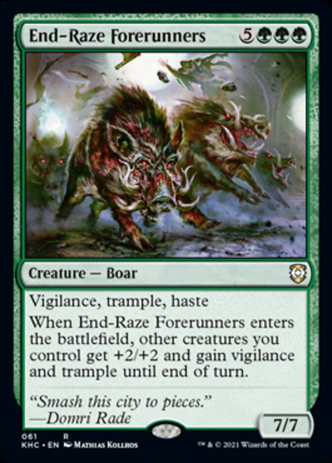 End-Raze Forerunners [Kaldheim Commander] | Magic Magpie