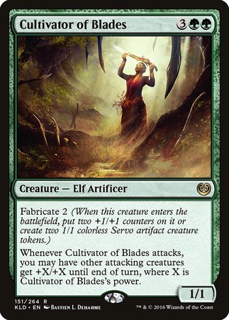 Cultivator of Blades [Kaladesh] | Magic Magpie