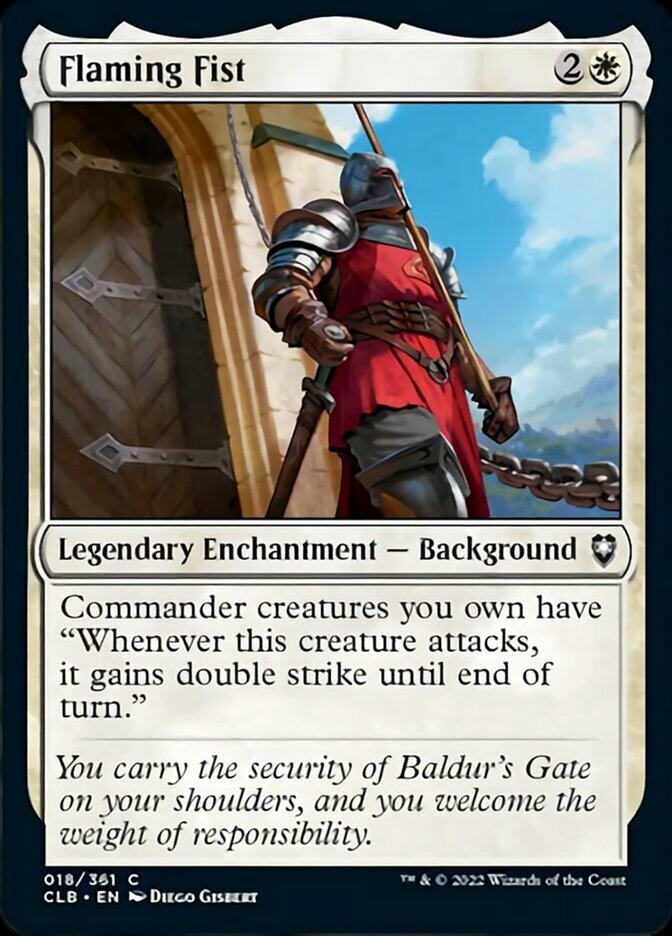 Flaming Fist [Commander Legends: Battle for Baldur's Gate] | Magic Magpie