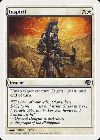 Inspirit [Ninth Edition] | Magic Magpie