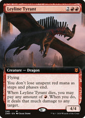 Leyline Tyrant (Extended Art) [Zendikar Rising] | Magic Magpie