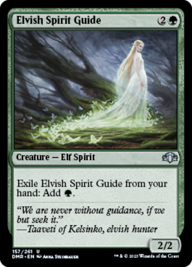 Elvish Spirit Guide [Dominaria Remastered] | Magic Magpie