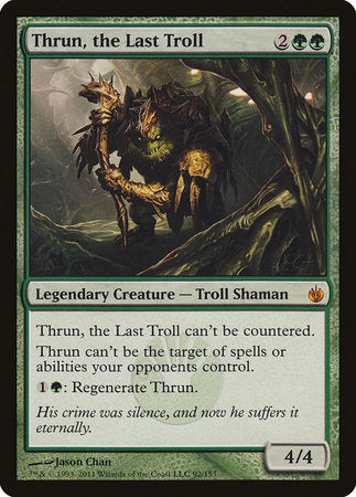 Thrun, the Last Troll [Mirrodin Besieged] | Magic Magpie