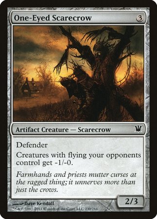 One-Eyed Scarecrow [Innistrad] | Magic Magpie