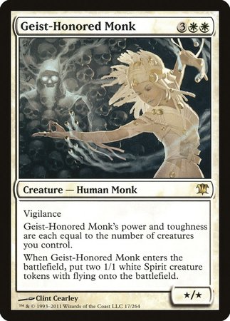 Geist-Honored Monk [Innistrad] | Magic Magpie