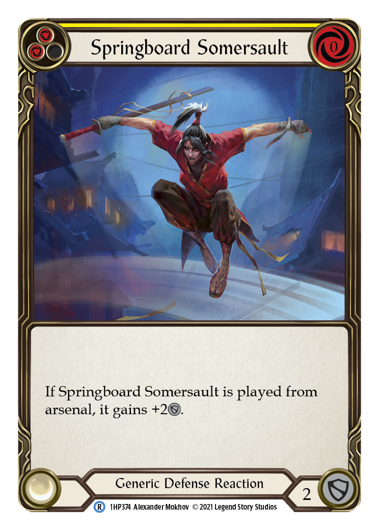 Springboard Somersault [1HP374] | Magic Magpie