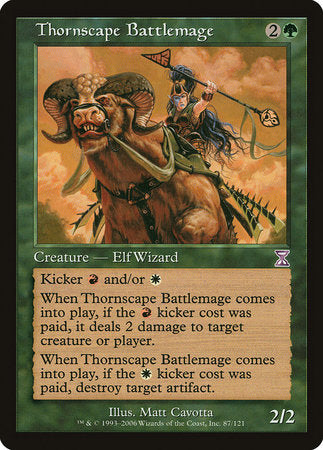 Thornscape Battlemage [Time Spiral Timeshifted] | Magic Magpie