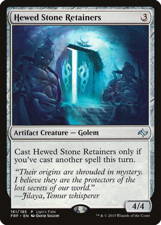 Hewed Stone Retainers [Ugin's Fate] | Magic Magpie