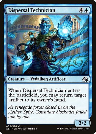 Dispersal Technician [Aether Revolt] | Magic Magpie