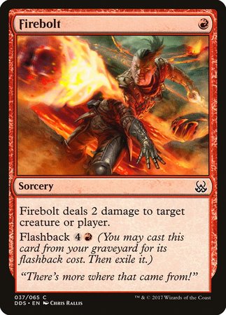 Firebolt [Duel Decks: Mind vs. Might] | Magic Magpie