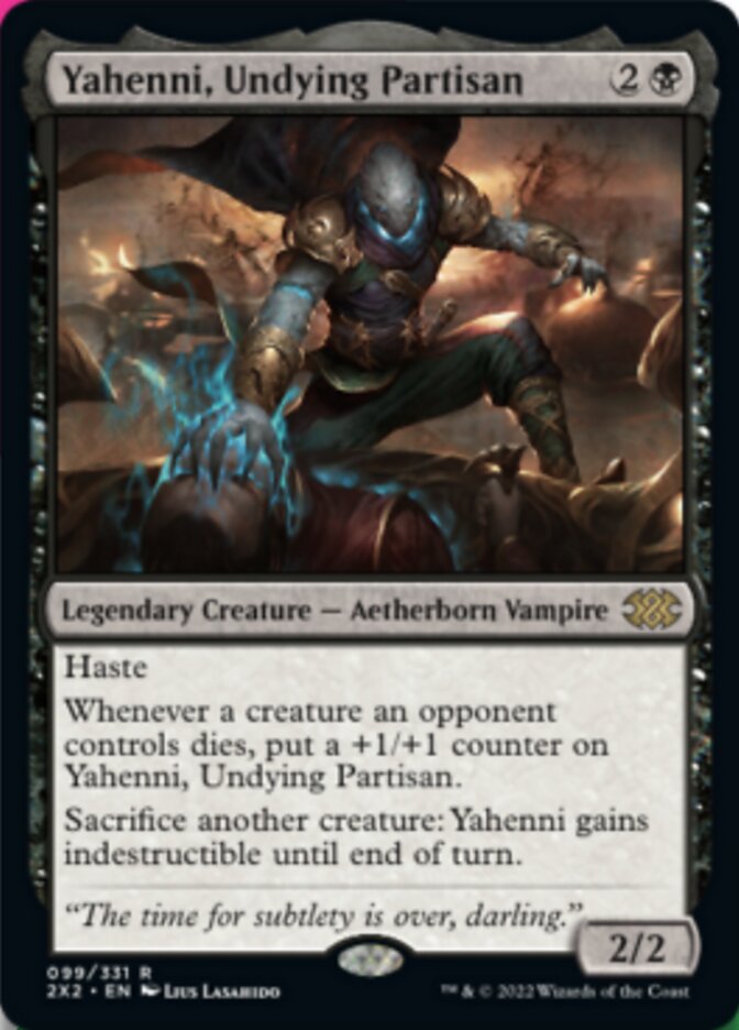 Yahenni, Undying Partisan [Double Masters 2022] | Magic Magpie