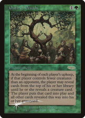 Oath of Druids [Judge Gift Cards 2001] | Magic Magpie