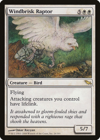 Windbrisk Raptor [Shadowmoor] | Magic Magpie