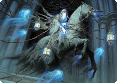 Patrician Geist Art Card [Innistrad: Midnight Hunt Art Series] | Magic Magpie