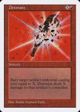 Detonate [Fifth Edition] | Magic Magpie