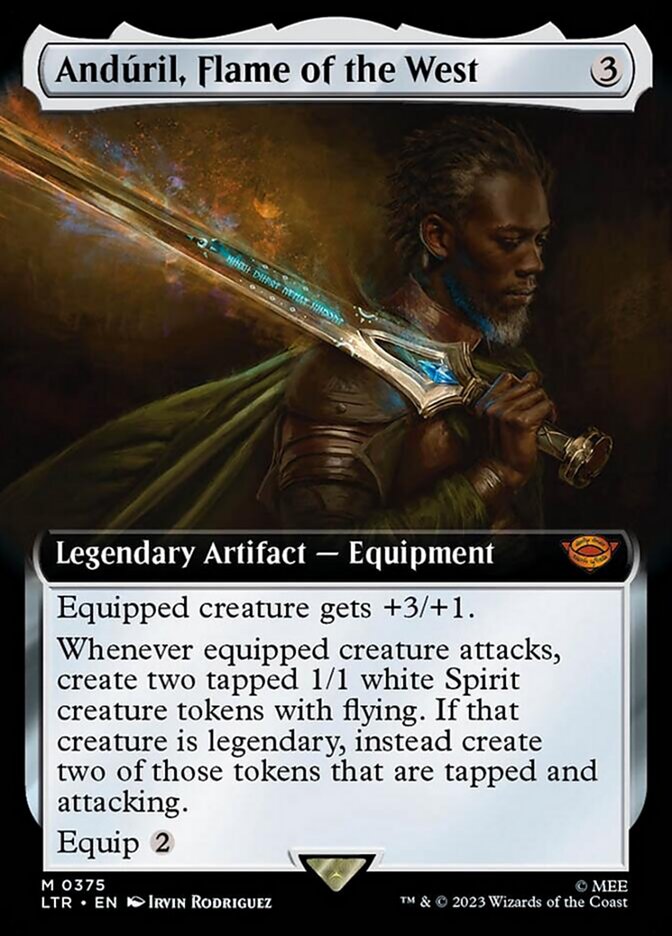 Anduril, Flame of the West (Extended Art) [The Lord of the Rings: Tales of Middle-Earth] | Magic Magpie