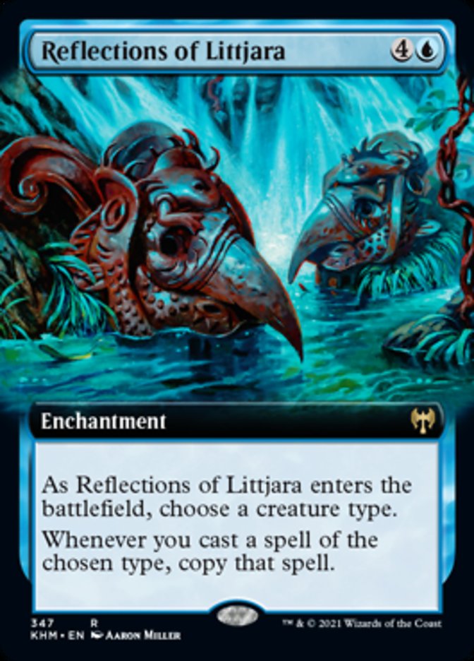 Reflections of Littjara (Extended Art) [Kaldheim] | Magic Magpie